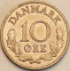 Denmark - 10 Ore 1961, KM# 849.1 (#3736) - Dinamarca