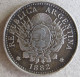 Argentine Tucuman 10 Centavos 1882  En Argent. - Argentine