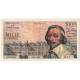 France, 1000 Francs, Richelieu, 1953, Q.11, TTB, Fayette:42.2, KM:134a - 1 000 F 1953-1957 ''Richelieu''