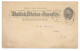 USA Scott UX10 Utica NY 1894 Crouse & Comstock Store Fire 1c Grant Postal Card - ...-1900