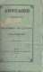 Annuaire Administratif Du Département Du Calvados Pour 1873 CAEN Typographie PAGNY, Imprimeur De La Préfecture - Normandie