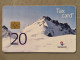 Tax Card 20 CHF MONTAGNE 12/2020 - Switzerland