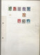 Delcampe - Schweden + Dänemark - Briefmarken-Konvolut Auf Alten Blättern + Steckseiten - Collezioni