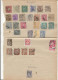 Delcampe - Portugal - Briefmarken-Konvolut Auf Alten Blättern, Dabei Auch Europa-Marken - Collections