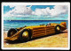 ► Automobile Le Major  Segraves Sur Golden Arrow à Daytona Beach 1- Chromo-Image Cigarette Josetti Bilder Berlin Album 4 - Other Brands