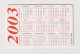 BULGARIA -  Happy New Year 2003 Calendar Chip  Phonecard - Bulgaria