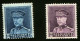 1931 BE Roi Albert I, Casquette, Cob 319 + 320 - 1931-1934 Képi