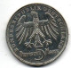 Bundesrepublik 1955 - 5 DM - Schiller - Sehr Gut Erhalten - 5 Marchi