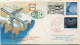 JAPON ENVELOPPE AVEC CACHET " FIRST FLIGHT DC 8 KLM OCT 20 1960 TOKYO-AMSTERDAM " DEPART TOKYO 23 X 60 JAPAN POUR  LES.. - Cartas & Documentos