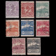 SAN MARINO STAMPS.1903/25.SET 8 .USED. - Gebruikt