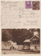 ROMANIA : 1952 - STABILIZAREA MONETARA / MONETARY STABILIZATION - POSTCARD MAILED With OVERPRINTED STAMPS - RRR (an318) - Lettres & Documents