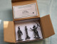 COFFRET FIGURINE GRANDE ARMÉE NAPOLÉONIENNE 1805 EN ZAMAC DE MARQUE MHSP ECH 1/30e - ETAT NEUF - Tin Soldiers