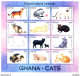 Delcampe - Fauna. Gatti 1994. - Ghana (1957-...)