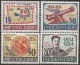 TZB113-116N - 1954 Trieste Zona B, Sassone Nr. 113/116,  Serie Cpl. Di 4 Francobolli Nuovi Senza Linguella **/ - Mint/hinged