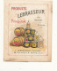 PUB    DEPLIANT+ ENVELOPPE  PRODUITS LEBRASSEUR  FABRICANT  ST DENIS SEINE    (13,50 CM X11,00 CM ) - Pubblicitari