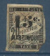 MARTINIQUE , Timbre Taxe Surchargé "TIMBRE-POSTE 15 C. MARTINIQUE" , 15 Cts Sur 20 Cts , 1891-92 , N° Y&T 21 , ( O ) , µ - Oblitérés