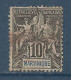 MARTINIQUE , Timbre Du Type De 1892 , 10 Cts , N° Y&T 35 , ( O ) , µ - Gebraucht