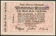 Jüterbog-Luckenwalde 0,42 Mark Gold = 1/10 Dollar Nr.19917 Vom 11. Nov. 1923 - Müller 2700.8, II- - Deutsche Golddiskontbank