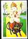 ► INDE Ganesh Dieu Eléphant    - Chromo-Image Cigarette Josetti Bilder Berlin Album 4 1920's - Autres Marques