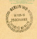 "DDR" 1960, 2 Versch. SSt. "BERLIN, 150 Jahre Humboldt-Universitaet Und 250 Jahre Charite" Auf Postkarte (A0076) - Cartes Postales - Oblitérées