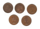 613/ Grande-Bretagne :  5 X 1 Penny : 1908 - 1947 - 1948 - 1966 - 1967 - Altri & Non Classificati