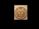 DAF-032 Médaille Métal Doré BMF à Identifier,à Décor De Personnage Militaire - Andere & Zonder Classificatie