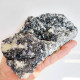 #AUG04.01 Schöne ARSENOPYRIT, CALCIT, Galenit XX (Verkhny Mine, Dalnegorsk, Primorskiy Kray, Russland) - Minerali