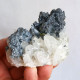 #AUG04.08 Magnifique GALÈNE, Quartz Cristaux (Nikolaevskoye Mine, Dalnegorsk, Primorskiy Kray, Russie) - Minerals