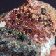 Delcampe - #D52 - Schöner Granat Var. HESSONIT Kristalle (Monte Argentea, Campo, Genua, Ligurien, Italien) - Minerals