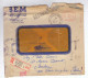 Lettre Recommandée Taxée Occupation Italienne En France 1941 Menton Mentone Cachet Bandeau Censure Geoffnet - Other & Unclassified