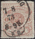 Luxembourg - Luxemburg - Timbre   1872     1C.   Micel 24   °   Cachet P.D.   Rare - 1859-1880 Coat Of Arms