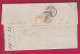 CAD CORREIO DA BAHIA BRAZIL 1865 NAVIRE GUIENNE ENTREE BORDEAUX 1 GIRONDE  POUR BORDEAUX LETTRE - Prefilatelia