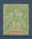 MARTINIQUE , Timbre Du Type De 1899-1906 , 5 Cts , N° Y&T 44 , ( O ) , µ - Gebruikt