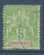 MARTINIQUE , Timbre Du Type De 1899-1906 , 5 Cts , N° Y&T 44 , ( O ) , µ - Usati