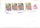 Pakistan Registered Cover Sent To Denmark 10-10-2009 Topic Stamps On Front And Backsideof The Cover Big Size - Pakistan