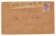 Lettre Cachet 1901 Enveloppe Affranchie Etat D'Orange Bandeau Opened Under Martial Law Censure Censor - Oranje Vrijstaat (1868-1909)
