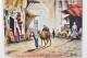 Delcampe - Acuarela Mercado Arabe. Firmado Ruiz - Contemporary Art