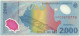 ROMANIA - 2.000 Lei - 1999 - Pick 111.a - Unc. - Série 007C - Total Solar ECLIPSE Commemorative POLYMER - 2000 - Roemenië