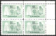 CANADA...QUEEN ELIZABETH II...(1952-22..)..." 1953."....50c X BLOCK OF 4.....MARGINAL.....SG462......MNH.... - Blocks & Kleinbögen