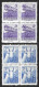 CANADA...QUEEN ELIZABETH II...(1952-22.)....." 1956.."....WILD LIFE...4c X 4 , BLOCK...5c X 4 BLOCK...2 X MNH..4 X  MH.. - Blocchi & Foglietti