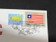 16-3-2024 (3 Y 12) COVID-19 4th Anniversary - Liberia - 16 March 2024 (with Liberia UN Flag Stamp) - Malattie