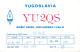 QSL Card Yugoslavia Amateur Radio Station YU2QS Y03CD Ogi - Radio Amateur