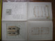 XXe Planche PETITES CONSTRUCTIONS FRANCAISES Maison Campagne Henri IV Thezard - Architecture