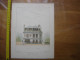 XXe Planche PETITES CONSTRUCTIONS FRANCAISES Maison Bourgeoise Thezard - Architektur