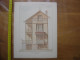 XXe Planche PETITES CONSTRUCTIONS FRANCAISES Chalet Thezard - Architectuur