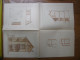 XXe Planche PETITES CONSTRUCTIONS FRANCAISES Chalet Thezard - Architecture