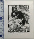 Exlibris Har Siekman. Écureuil. Ex-libris Har Siekman. Squirrel - Ex-libris