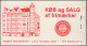 Dänemark Markenheftchen 10 Kr Freimarken 1977 No. 2 Verliebt, ** - Carnets