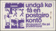 Dänemark Markenheftchen 619 Kopenhagen - Innenansicht Der Bahnhofshalle 1976, ** - Postzegelboekjes