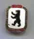 Boxing Box Boxen Pugilato - 1955. Berlin DDR European Championship, Vintage Pin  Badge  Abzeichen, Enamel - Pugilato